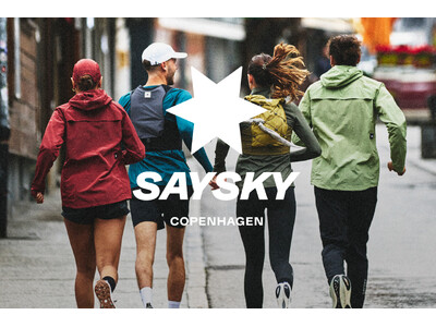 コペンハーゲン発のランニングアパレルブランド「SAYSKY」が2025年秋冬コレクションを8月1日よりスタート