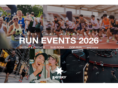 【北欧発SAYSKY】2026年に展開する、最新のランニングイベント・ラインナップを公開
