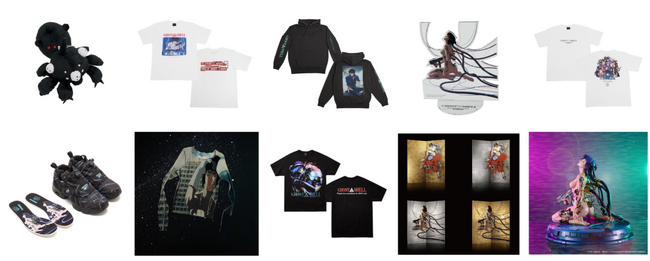 全シリーズを横断した100種以上の展覧会オリジナルグッズから第一弾