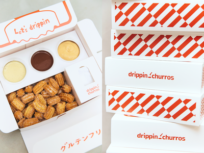 グルテンフリーのディップチュロス専門店「drippin' churros」から、手土産にぴったりな”パーティーボックス”が登場