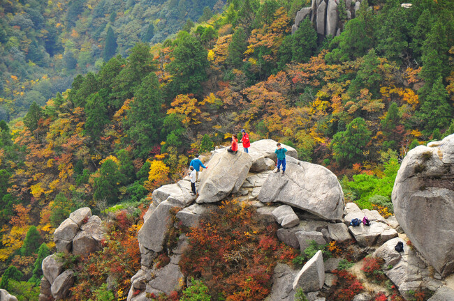 案内付きで初心者も安心！THE HIKE 鎌ヶ岳＆御在所岳 紅葉登山ツアー