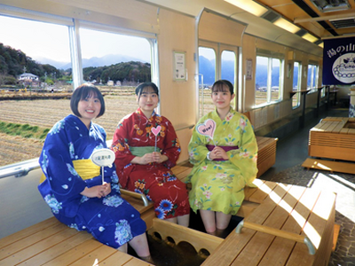近鉄名古屋駅～湯の山温泉駅間で「足湯列車」を今年度も運行