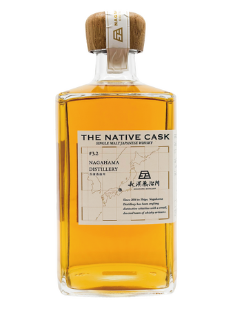シングルカスクシリーズ 「THE NATIVE CASK」より、長濱蒸溜所と菱田