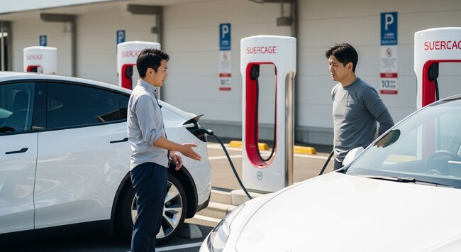 「EV時代の安全運転支援へ　テスラオーナー向け首都高・充電・駐車集中レッスンを提供開始」