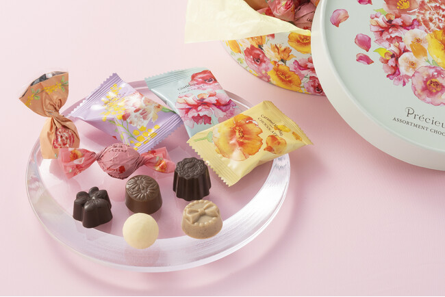 春ギフトにぴったりPrecieux（プレシュ―）シリーズ 2/16（月）～発売チョコレートやチョコレートチップ入りサブレで大切な人へ「ありがとう」や「おめでとう」の気持ちを贈りませんか。