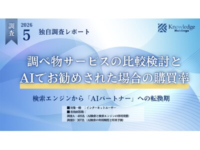 【独自調査】AI検索によって、比較検討と購買意思決定のプロセスはどう変わるのか？