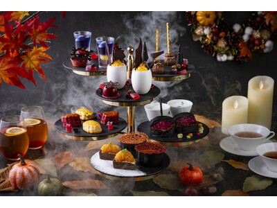 ホテル開業20周年をおばけたちが祝う「Halloween Afternoon Tea」開催【ザ・プリンス パークタワー東京】