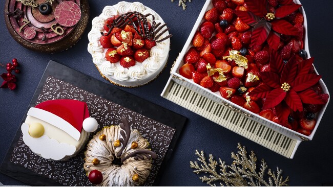 ～時を奏でるケーキとともに、記憶に残るクリスマスを～　ホワイトピアノや時計などをモチーフにしたクリスマスケーキ4種、チョコレート細工3種の予約受付を開始【ザ・プリンス パークタワー東京】