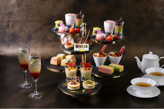 映画『ウィキッド 永遠の約束』の世界へ誘うコラボレーションアフタヌーンティーを期間限定販売【ザ・プリンス パークタワー東京】
