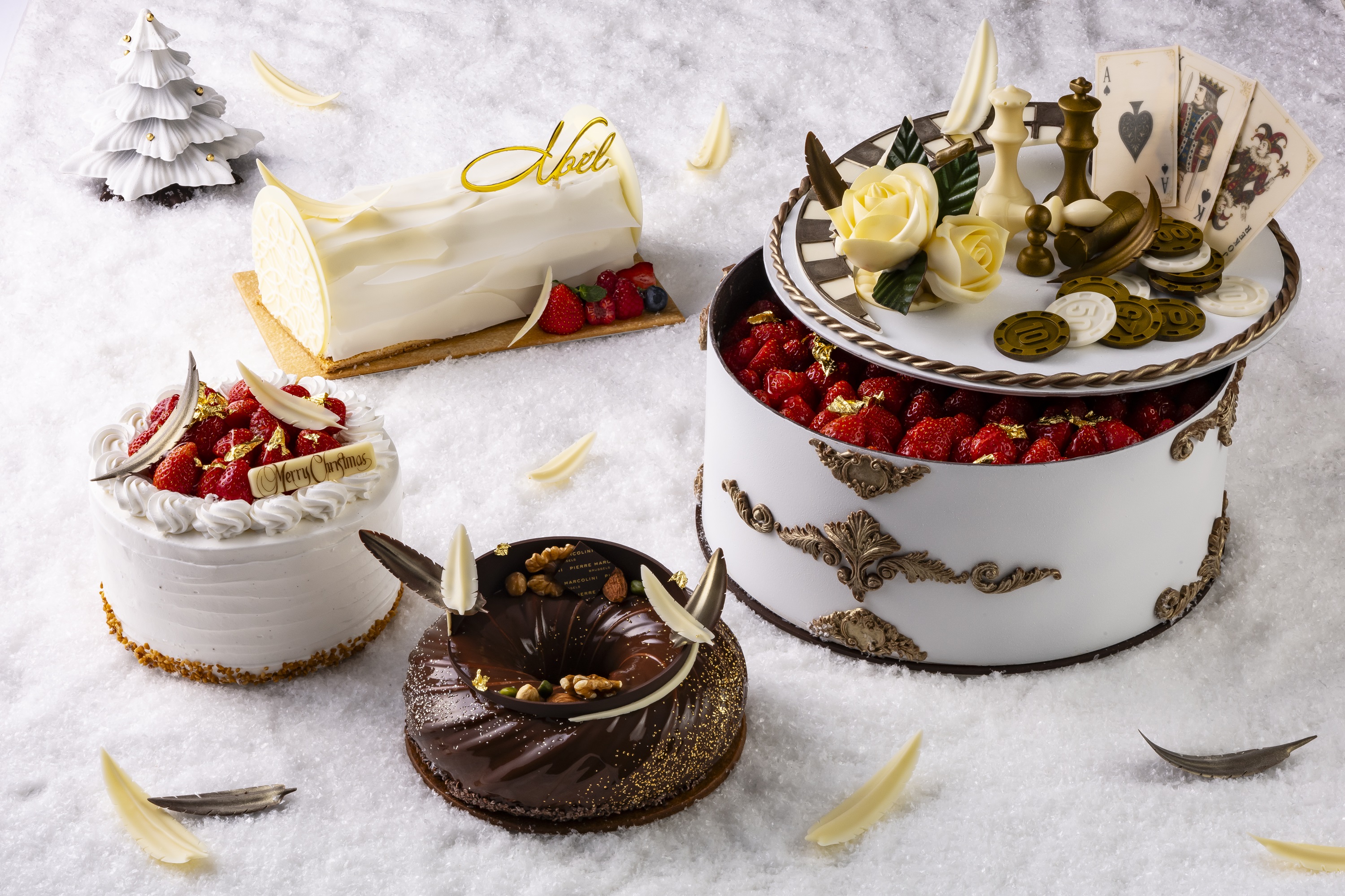それぞれの灯りが紡ぐ、特別なクリスマスケーキ4種の予約受付を開始【ザ・プリンス…
