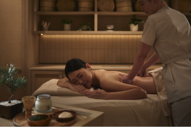 1 Hotel Tokyo「bamford WELLNESS SPA」に京都発「KOTOSHINA」の新 1 Hotel Tokyo「bamford WELLNESS SPA」に京都発「KOTOSHINA」の新
