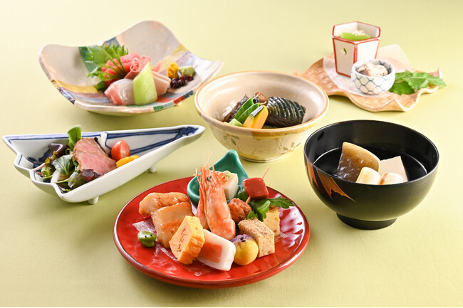 【リーガロイヤルホテル東京】「京料理 たん熊北店Directed by M.Kurisu」「鉄板焼 みや美」7周年記念メニュー