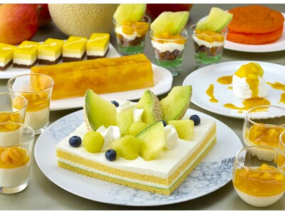【リーガロイヤルホテル大阪】期間限定！甘くとろけるスイーツで、初夏の世界旅行を満喫「メロン&マンゴースイーツビュッフェ」を開催