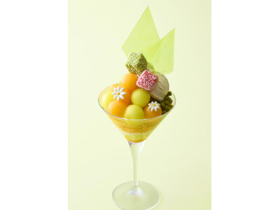【リーガロイヤルホテル大阪】季節限定！甘くとろける果実で、初夏の味覚を味わうひととき「Melon Royal Parfait（メロンロイヤルパフェ）」