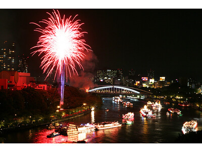 【リーガロイヤルホテル大阪】日本三大祭!夏を彩る花火と多彩なグルメで、幻想的な一夜を「天神祭 奉納花火 ...