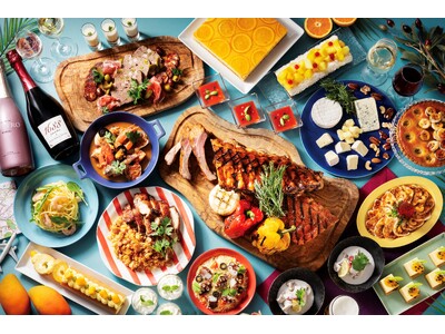 【リーガロイヤルホテル大阪】夏限定！種類豊富なビュッフェで巡る、世界一周「世界を旅するサマービュッフェ」を開催