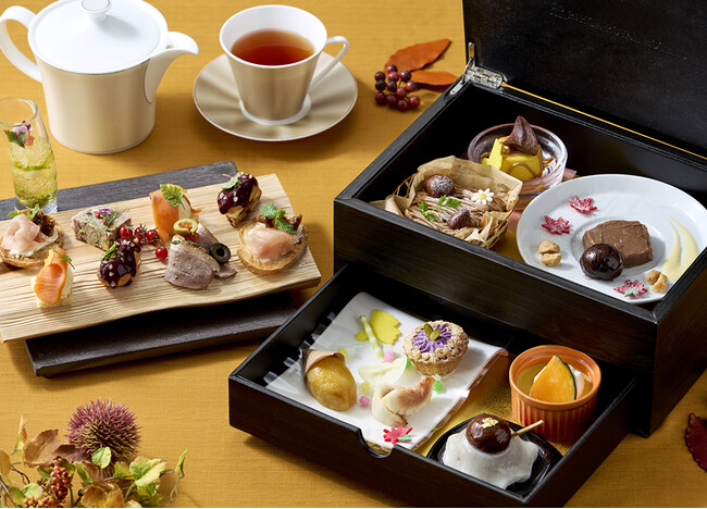 【リーガロイヤルホテル京都】『深まる秋色に染まる、ラウンジスイーツ』 販売