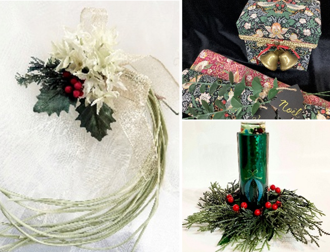 【リーガロイヤルホテル大阪】世界にひとつだけのクリスマスを、手作りで「2025 クリスマス1dayレッスン」を開催