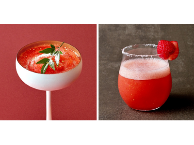 【リーガロイヤルホテル大阪】旬のいちごが奏でる華やぎ 冬季限定いちごカクテルを販売