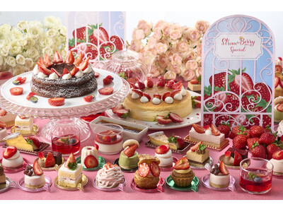 【リーガロイヤルホテル小倉】期間ごとに変わるいちごスイーツ食べ放題の人気ランチビュッフェ「STRAWBERRY SPECIAL～いちごで彩るわたしのご褒美時間～」