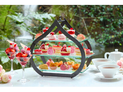 【リーガロイヤルホテル大阪】期間限定！満開のバラスイーツを味わい愛でる、優雅なひととき「バラとアフタヌーンティー」