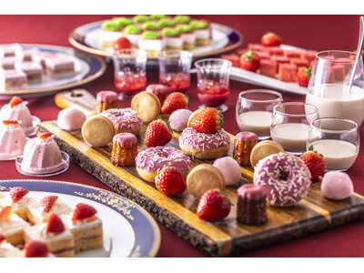 【リーガロイヤルホテル京都】『オールデイダイニング カザ 苺スイーツ＆ランチビュッフェ』 開催