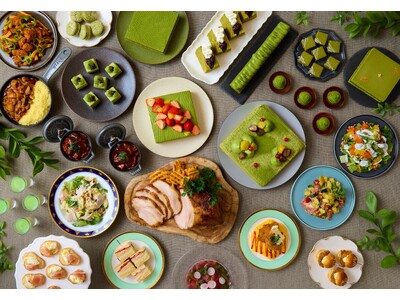 【リーガロイヤルホテル大阪】初夏の爽やかな緑と香りに癒される 抹茶尽くしスイーツと料理充実のビュッフェを開催