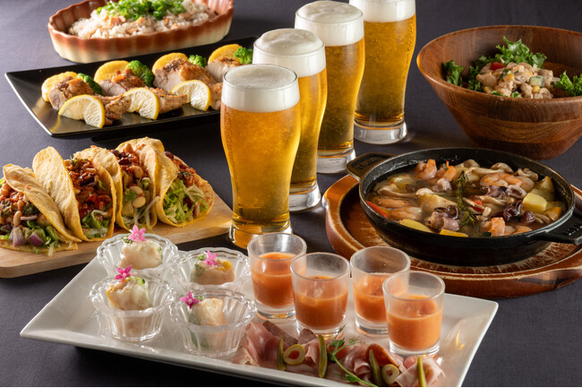 【リーガロイヤルホテル東京】“緑に囲まれた都心の隠れ家”で盛夏を味わう「ビアフェア2026」