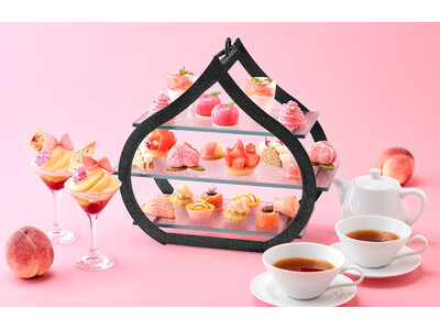 【リーガロイヤルホテル大阪】桃の魅力を味わい尽くす、心華やぐティータイム 期間限定「桃アフタヌーンティー」を販売