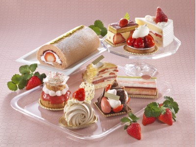 【リーガロイヤルホテル（大阪）】苺を使った可愛らしいケーキやパン15種類がラインアップ！「苺フェア」