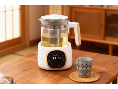 1℃ずつ温度調節で極める一杯!FeeKaa多機能ポット(FK-BB-021)いつでも、最適な温度のお湯