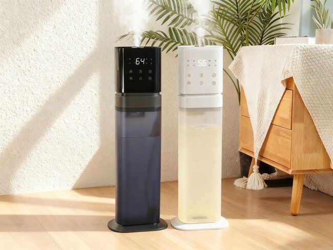 インテリアに好相性！KEECOON 超音波加湿器KC-MH-K20 ムードライトも付き！