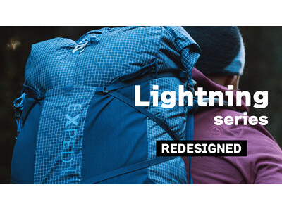 EXPED�̐l�C�o�b�N�p�b�N�uLightning�v�V���[�Y���V�B�V�݌v�ōēo��B