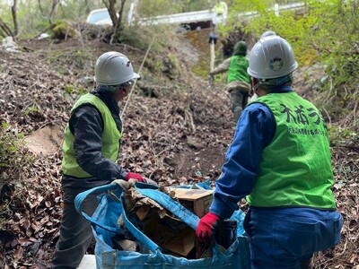 海を守るために山へ。不法投棄や蓄積ごみに向き合う清掃活動、企業・学生・個人の現場参加を受付中（見学のみ・...