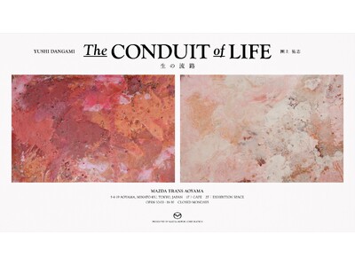 マツダ、「MAZDA TRANS AOYAMA」で現代アーティスト・團上祐志による個展「The conduit of life 生の流路」開催