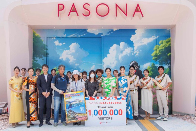 パビリオン「PASONA NATUREVERSE」 来場者数100万人達成！ ～ 「いのち、ありがとう」をコンセプトに、Well-beingな社会の実現を発信 ～