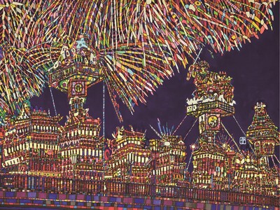 パソナハートフル『アート村作品展 ～日本の祭り～』　東京・南青山にて8月20日（水）より開催