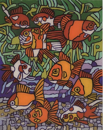 パソナハートフル『アート村作品展 -ガラス絵展-』　東京・南青山にて9月13日（土）より開催