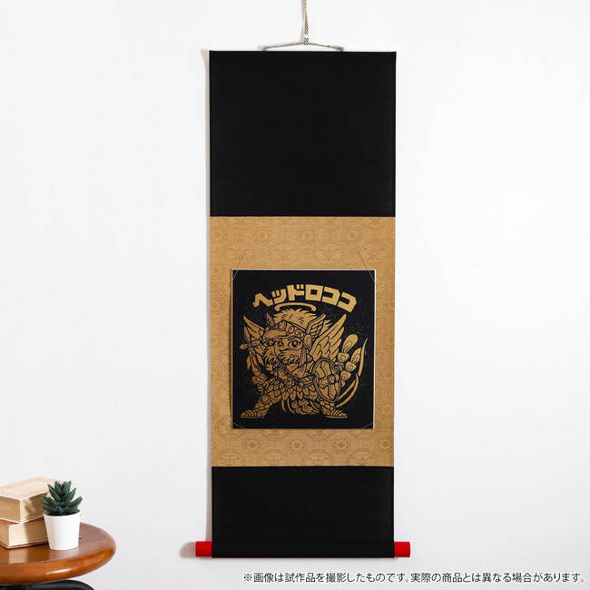 『ビックリマン』より、本金押箔を使用した豪華絢爛な色紙掛軸が受注生産商品で登場!