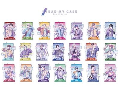 スマートフォン向けゲームアプリ『ブレイクマイケース』から、Aporiaスタッフ21名の描き下ろしイラスト使用商品が12月27日発売！　アニメイトではフェアやオンリーショップ、グラッテコラボなどを開催！