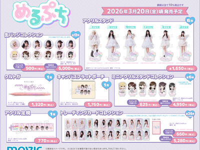『めるぷち』より、めるぷち選抜決定戦2025×アニメイト　コラボ新商品が登場！