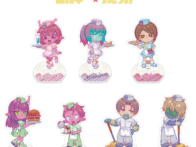 劇場公開間近のアニメ『銀河特急 ミルキー☆サブウェイ』から、描き下ろしイラストを使用した新商品がアニメイ...