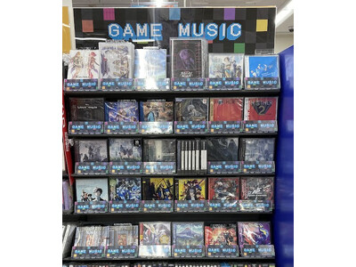 �u�w�y���\�i5�x�I���W�i���E�T�E���h�g���b�N�v���͂��߁A�Q�[���֘ACD�������A�j���C�g�́u�Q�[���~���[�W�b�NCD�R�[�i�[�v���A10�X�܂ɓW�J�g��I�@�D�y�A���É��A�ߔe���ےʂ�X�ł��R�[�i�[��ݒu!!