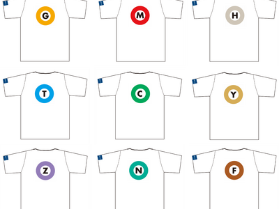 書泉オリジナル鉄道グッズ新商品発売のお知らせ　東京メトロ路線マークコンプリート！　Tシャツ＆クッションを4月30日（木）より発売!!