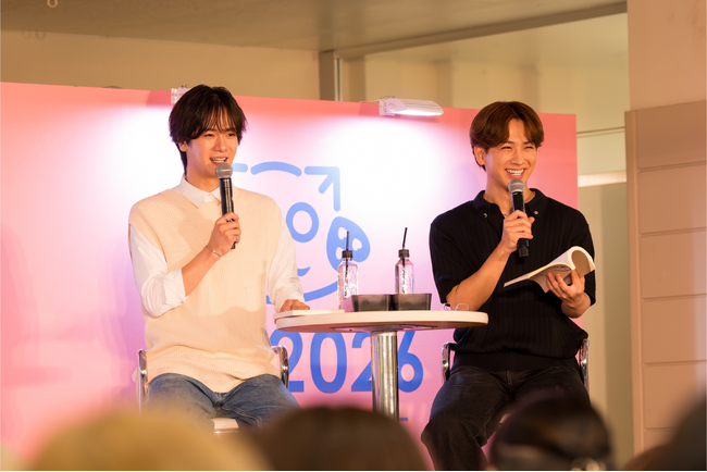 【イベントレポート】大人気BLドラマ『フェイクファクトリップス』主演俳優2人が登壇！仲の良さ溢れるスペシャルトークショー【Boys Love Tokyo 2026】