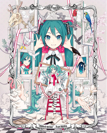 「初音ミク」関連イラストを数多く手掛けるEko iXima初の個展「初音ミクとEko iXimaのミクストメディア展」、池袋PARCOにて開幕！