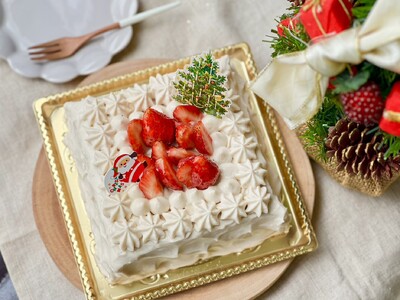 “みんなで食べられる”安心安全なクリスマスケーキ　米粉パン専門店より限定発売