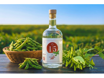 おいしすぎて“幻の枝豆”と呼ばれる新潟県 弥彦村産の規格外「茶豆」をアップサイクルした『新潟県ジン』12...