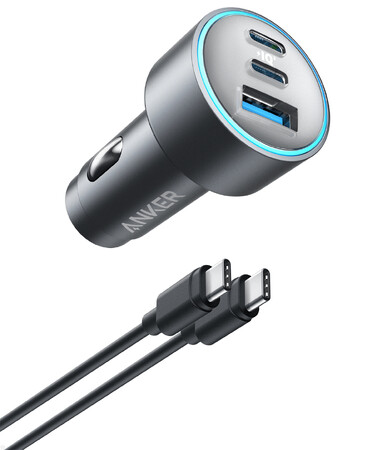 yAnkerzAnker̃J[`[W[jAōóI3|[gڂ́uAnker 535 Car Chargeri67Wjwith USB-C & USB-C P[uv