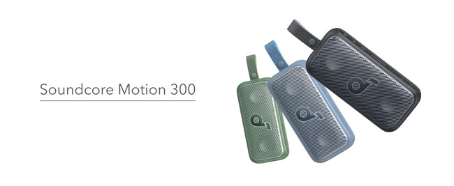 ySoundcoreznC]ĐɑΉ&[̋@\ŃAEghAɍœKBluetoothXs[J[uSoundcore Motion 300v̔Jn